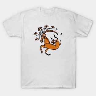 Siberian Deer Tattoo T-Shirt